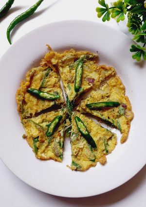 Foto resep Telur Dadar Cabe Ijo