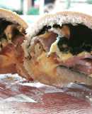 Strudel de espinacas, bacon y queso