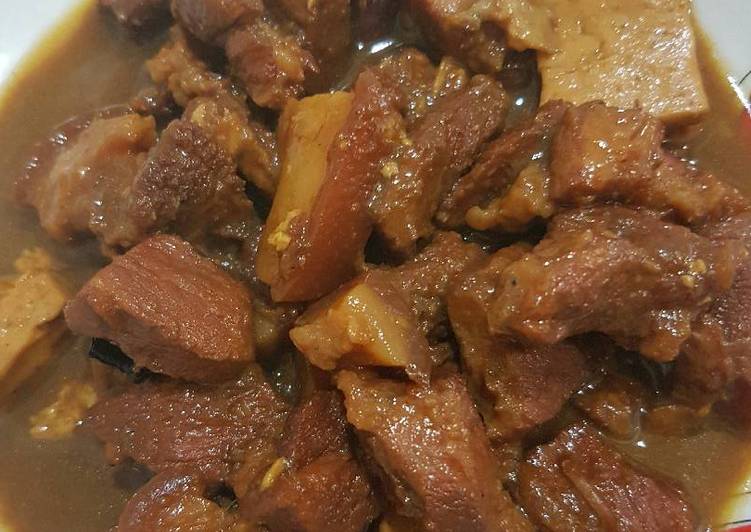 Babi Kecap Resep Mertua