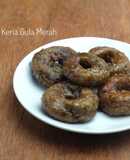 Kuih Keria Gula Merah