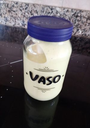 Una foto de Salsa de ajo venezolana