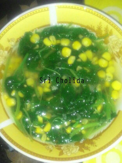 Foto resep Sayur bening bayam jagung