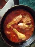 Pollo con chorizo