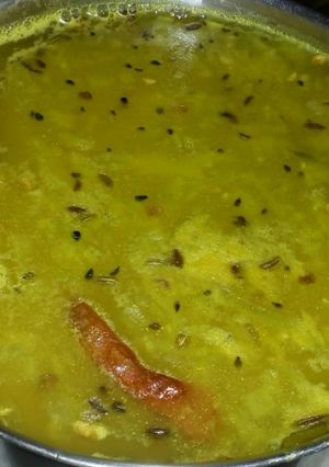 A picture of Masoor daal.