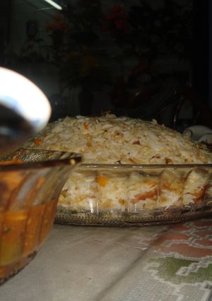 A picture of Squid Biriyani.
