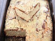 Una foto de receta de kuchen sin gluten
