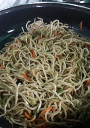 A picture of Veg noodles.