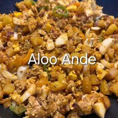 A picture of Aaloo Ande.