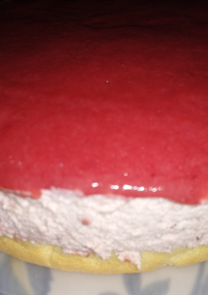 Una foto de Postre de frutillas