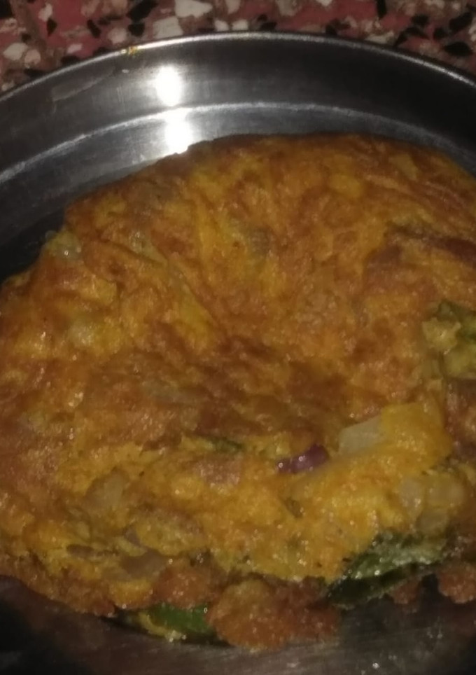 கரண்டி ஆம்லெட் செய்முறை முக்கிய புகைப்படம்