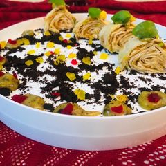 Turkey Tortilla Rolls In Indian Style A picture of Turkey Tortilla Rolls In Indian Style.