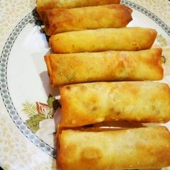 A picture of Chicken tikka veggies Roll.
