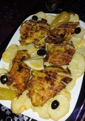 صورة لوصفة اسكالوب وتتبيلة رائعة