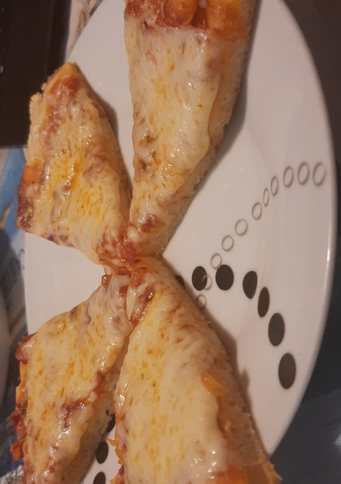 Una foto de Pizza con muzarella