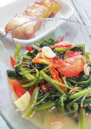 Foto resep Kangkung tauco