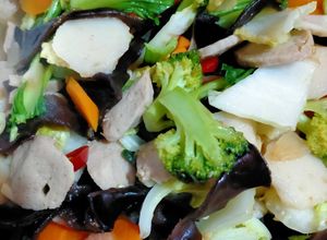 Foto resep Tumis sayur capcay dan baso
