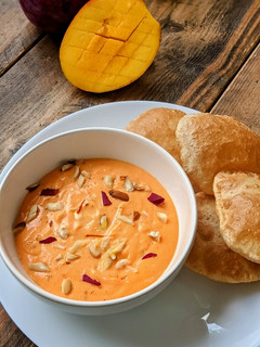 A picture of Mango Shrikhand - Amrakhand.