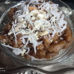 A picture of Rajgira halwa.