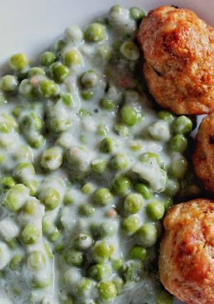 Zöldborsófőzelék glutén és laktózmentesen recept fotója