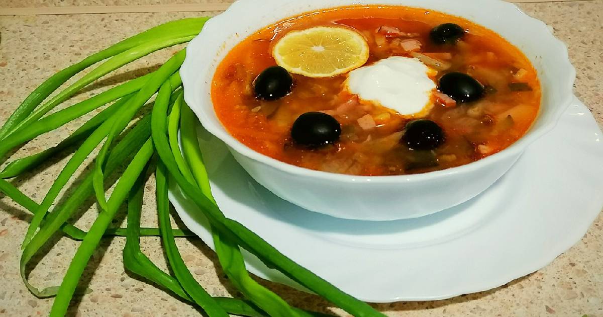 Куриная Солянка Рецепт С Фото Куриная Солянка Рецепт С Фото