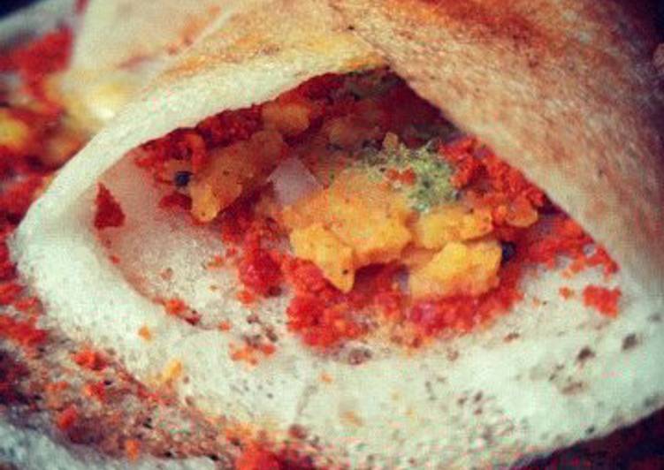 Recipe of Favorite Vada pav masala dosa