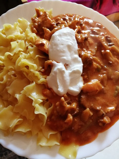 Zöldbabos csirkemell tokány (gluténmentes) recept fotója