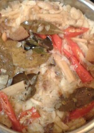 Foto resep Nasi Liwet Ricecooker