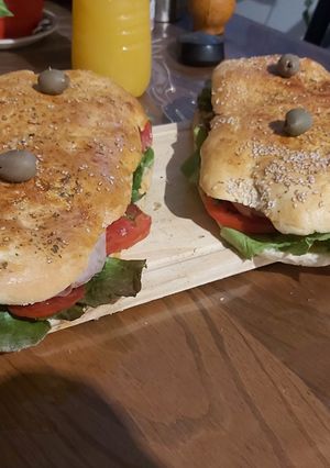 Una foto de Hamburguesas caseras