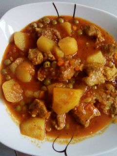 Una foto de Guiso de patata y ternera