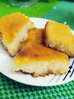 صورة لوصفة بسبوسة بدون بيض