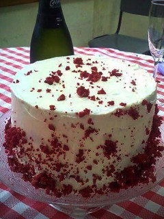 Una foto de Tarta Red Velvet de Magnolias de Acero