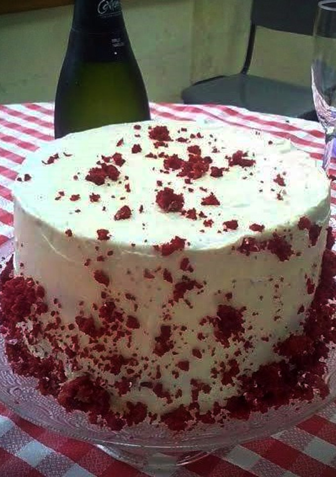 Una foto de Tarta Red Velvet de Magnolias de Acero