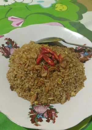 Foto resep Nasi goreng sederhana