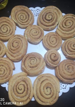 Una foto de Rolls de Canela