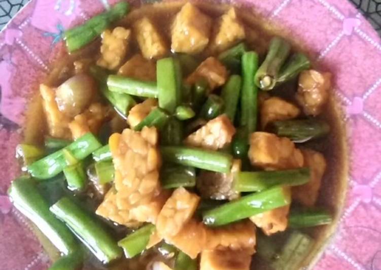 Tumis tempe buncis