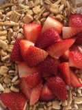 Kefir, Go Lean Cereal, Strawberries