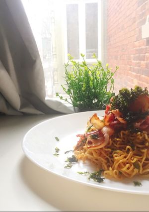 Hình của món Mỳ ăn liền bacon 🥓🥓.