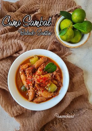 Foto resep Cumi Balado Santan