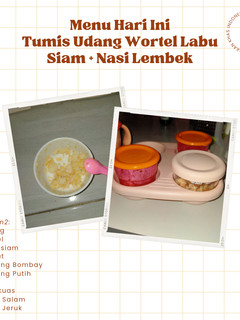 Foto resep Tumis Udang Wortel Labu Siam