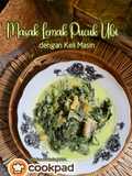 Masak Lemak Pucuk Ubi dengan Keli Masin