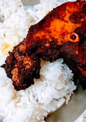 A picture of Fried fish.