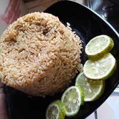 Beef pilau A picture of Beef pilau.