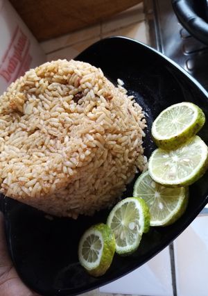 A picture of Beef pilau.