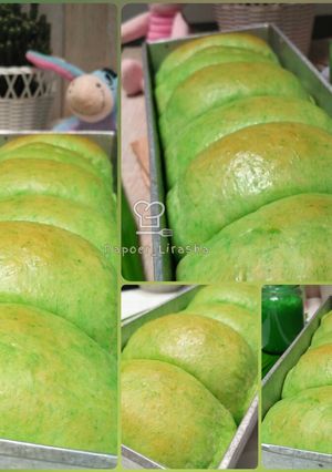 Foto resep Roti Susu Pandan Lembut