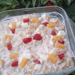 A picture of Creamy Fruit Chaat.