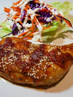 รูปของ สลัดไก่อบ