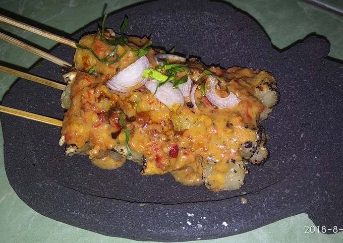 Cara Memasak Sate tahu ummi Enak