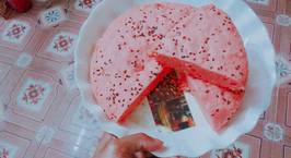 Hình ảnh món Bánh bông lan thanh long đỏ bằng nồi cơm điện