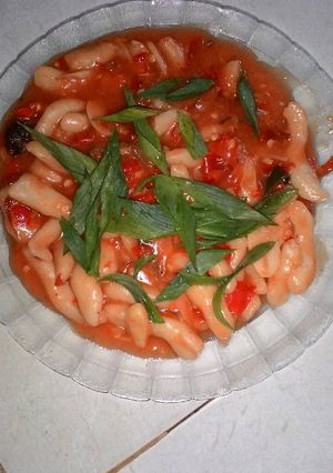 Foto resep Tteokbokki (kue beras korea)