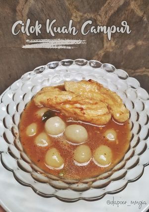 Foto resep Cilok Kuah Campur